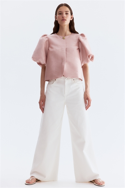 Блузка с воздушными рукавами 1243075009