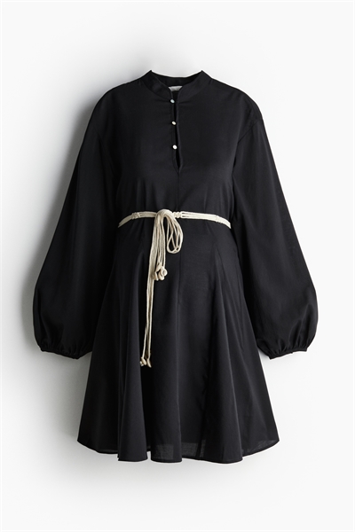 Платье с поясом-макраме MAMA 1220781001