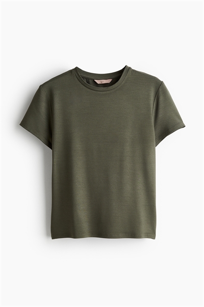 Приталенная футболка 1236109004