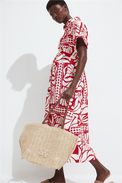 Платье с поясом MAMA 1255748002