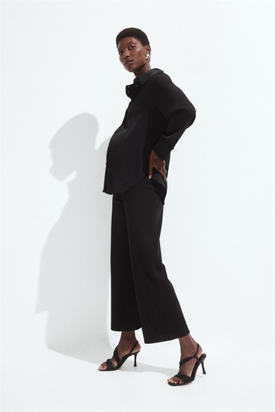 Брюки MAMA из интерлока длиной до щиколотки 1289665001