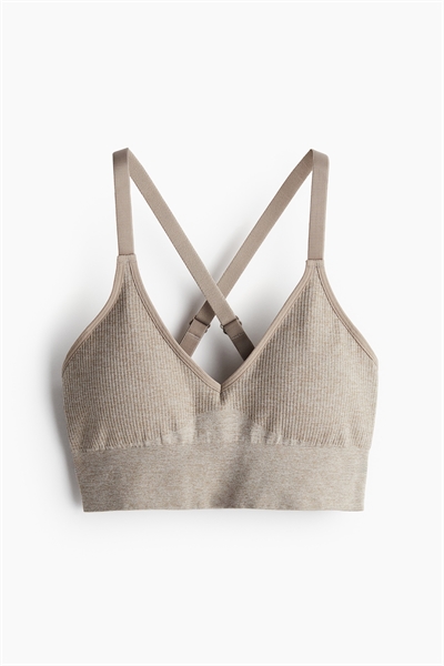 Бесшовный спортивный бюстгальтер средней степени поддержки с DryMove™ 1120585018