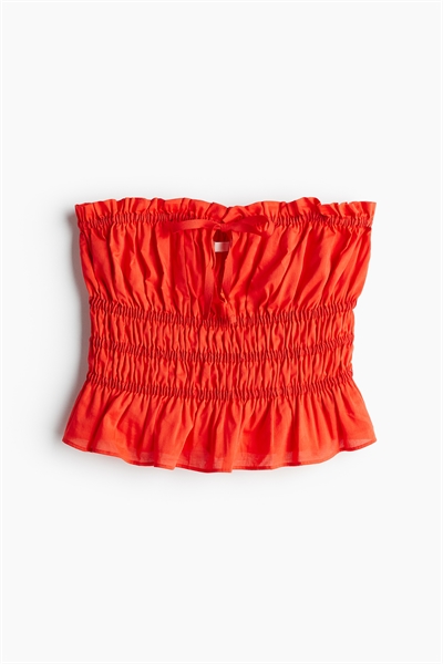 Топ-бандо с отделкой из мокасин 1236558003