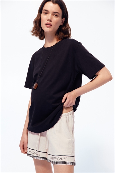 Шорты из пике MAMA Before & After 1256570002