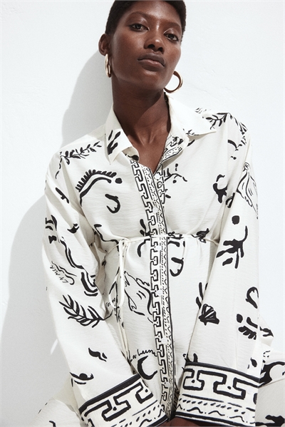 Рубашка MAMA Before & After с завязывающимся поясом 1282963001