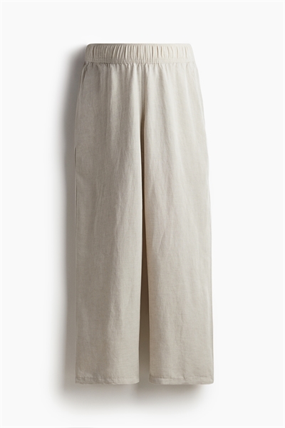 Брюки из льняной смеси MAMA Before & After 1209803002