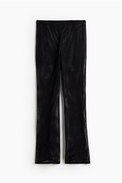 Пляжные брюки из дырчатого трикотажа 1237757001