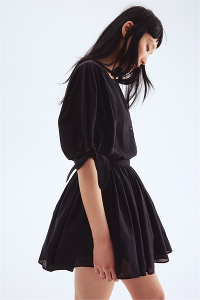 Блузка с пышными рукавами 1296885002