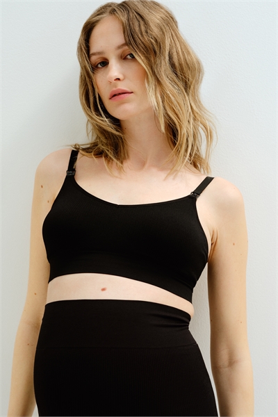 Бесшовный спортивный бюстгальтер для кормящих MAMA 1259804001