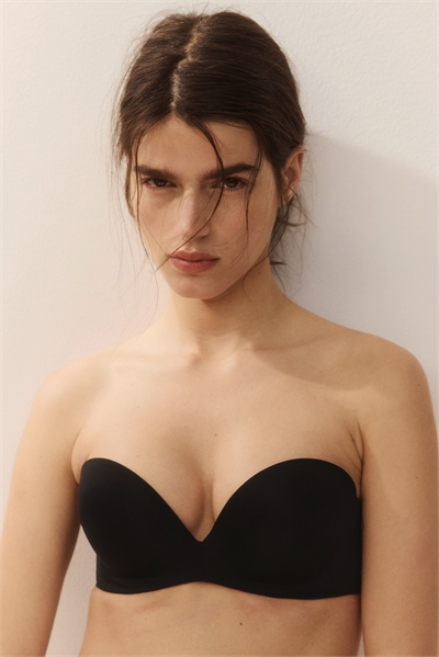 Бюстгальтер-балконет супер пуш-ап из микрофибры 1209298001