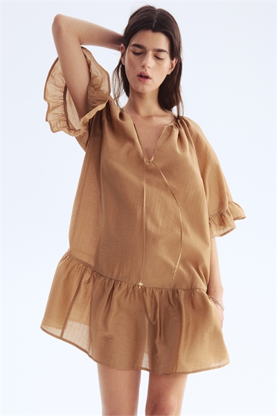 Платье-туника с завязками 1275763006