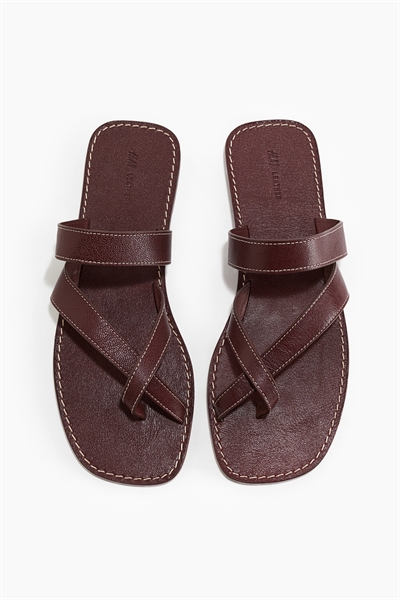 Сандалии из кожи 1275978002