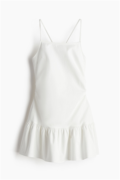 Платье из атласа с начесом 1216823004