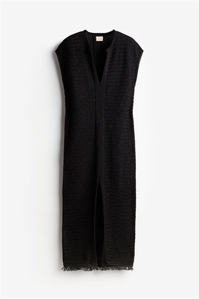 Платье-кафтан из рафии 1237884001