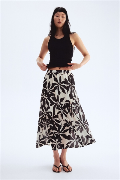 Юбка из гладкого трикотажа 1284085001