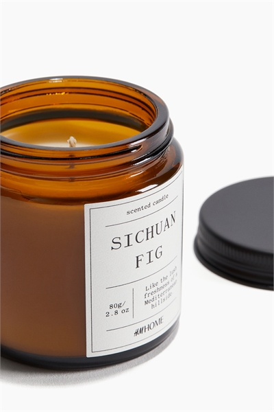 Маленькая ароматическая свеча в стеклянном держателе артикул 1208829004