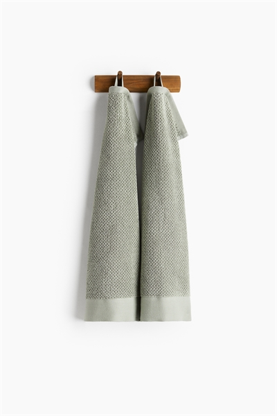 Хлопковые махровые полотенца для рук, набор 2 шт. артикул 1097511004