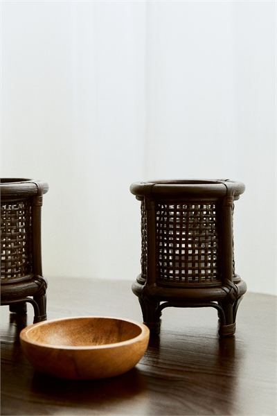 Небольшой фонарь из ротанга 1283427003