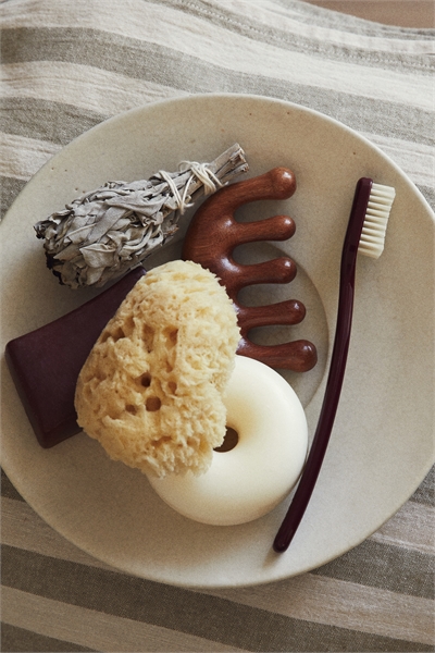 Банное полотенце из смеси льна артикул 1230876002