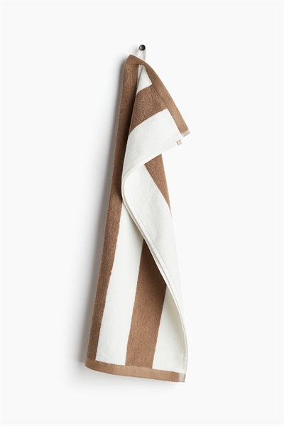 Полосатое полотенце для рук артикул 1205446012