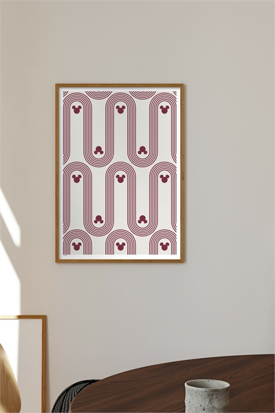 Disney - Красные волны Микки 1317390001