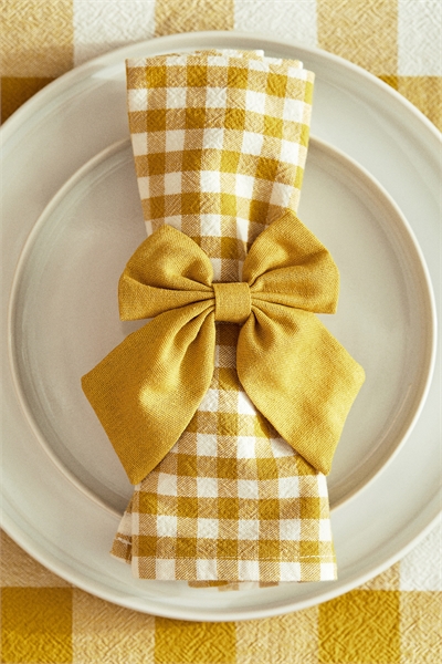 Кольца для салфеток с бантиком в упаковке из 4 штук 1245941005