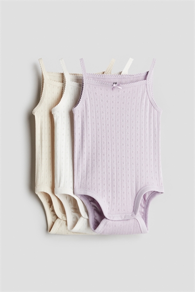 Боди без рукавов в упаковке из 3 штук 1145130013