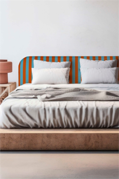 Обитое бархатом изголовье Eddie Checkered Velvet 1318991003