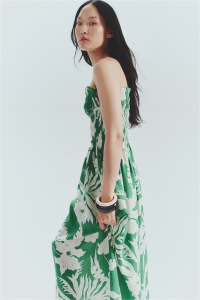 Платье на бретельках с лифом с дырочками 1275861005