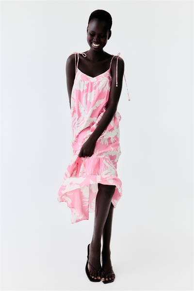 Платье макси на завязках 1290424004