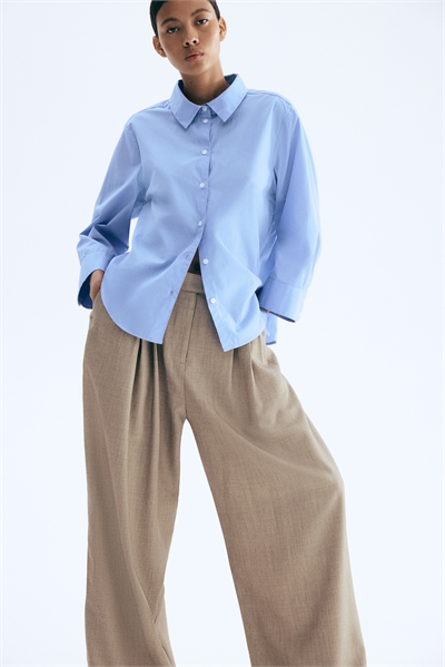 Рубашка из хлопкового поплина 1291546002