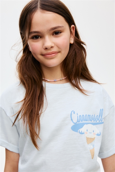 Футболка с принтом в стиле оверсайз 1292018003