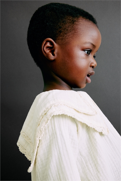 Хлопковый муслиновый ромпер 1292057001