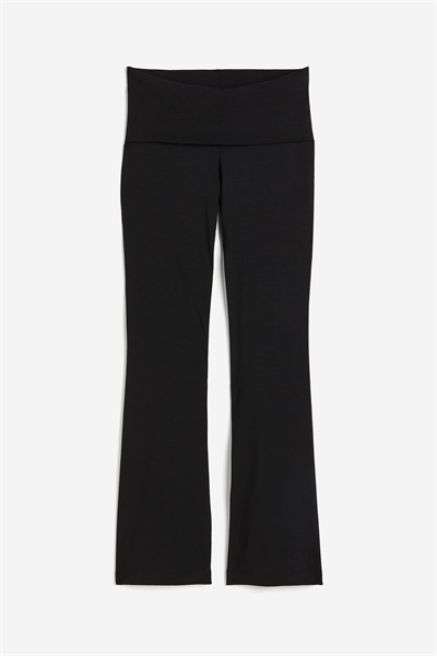 Расклешенные брюки из джерси 1236110002