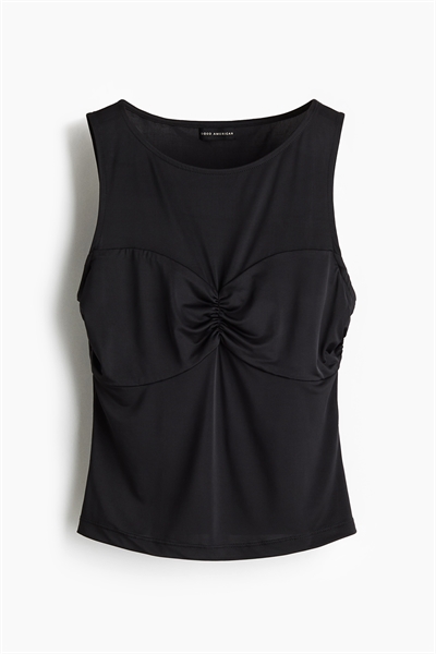 Топ со сборками из джерси Slinky 1292475002