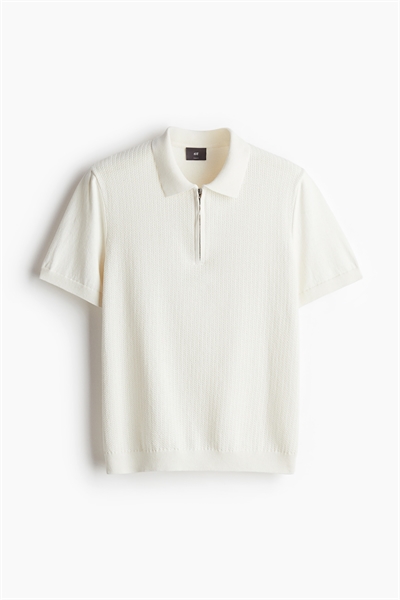 Рубашка-поло Slim Fit с застежкой на молнию 1247917002