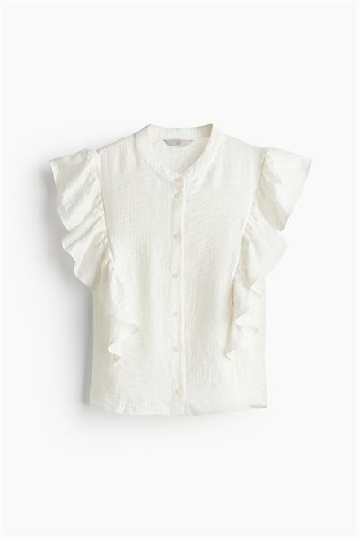 Блузка с оборками 1236706001