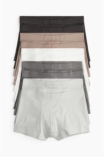 Короткие хлопковые плавки в упаковке из 10 штук 1129812006