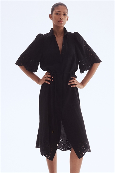 Платье-рубашка Broderie anglaise 1292807003