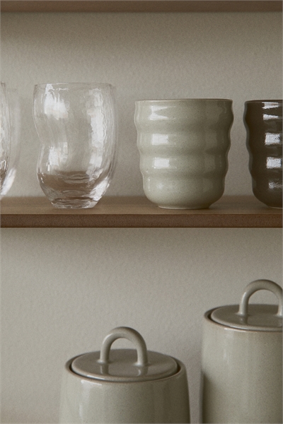 Кружка из рифленой керамики 1232580004