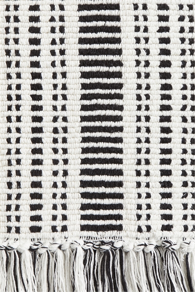 Хлопковый коврик для ванной с бахромой артикул 1284616001