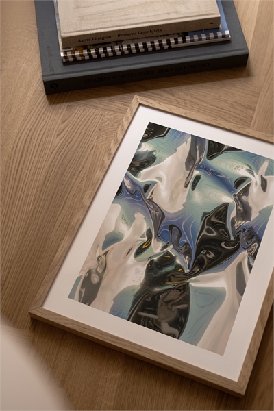 Постер "Металлические волны 1320892001