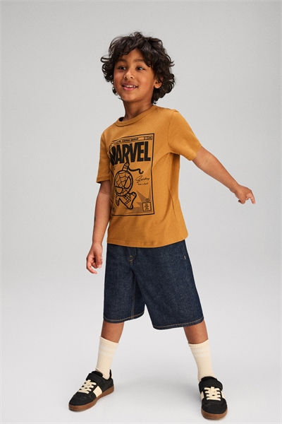 Хлопковая футболка с принтом 1117462040