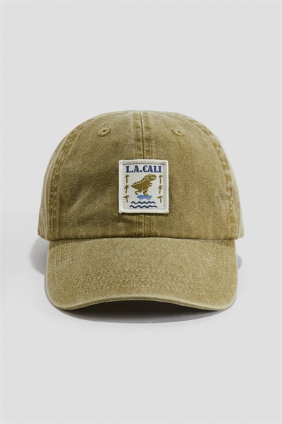 Кепка из хлопковой саржи 1290070001