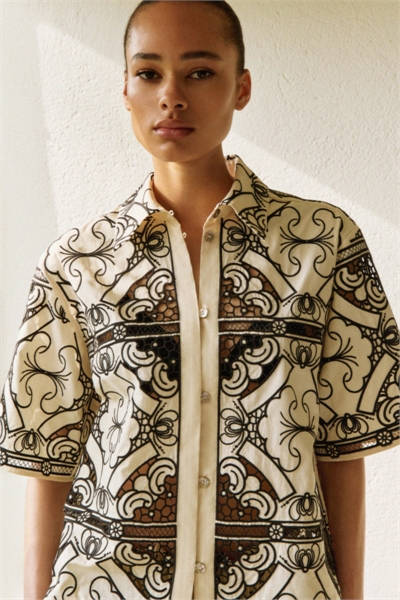 Рубашка с вышивкой 1292104001