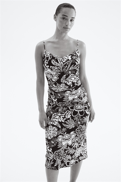 Платье на бретельках из интерлока 1292916003