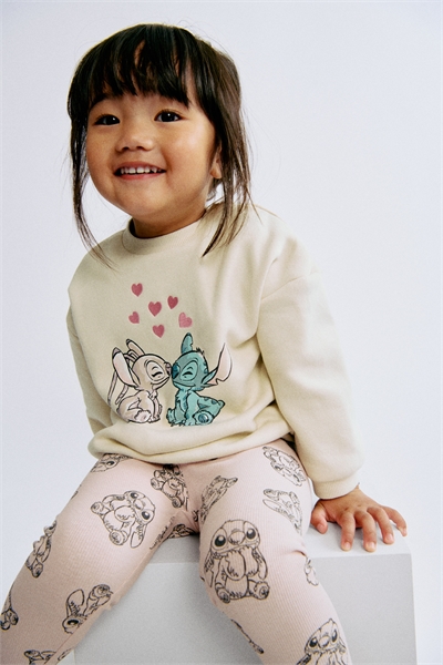 Толстовка с набивным рисунком и ворсом внутри 1293902001