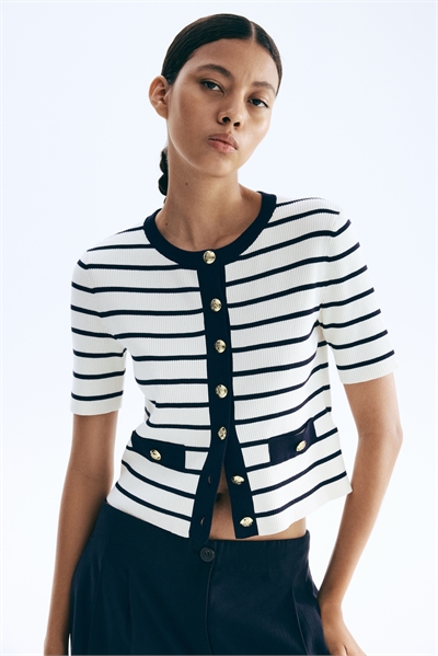 Кардиган с короткими рукавами 1294717003