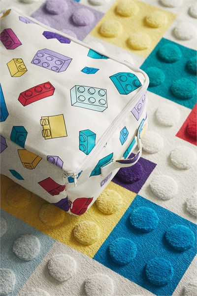 Холщовая корзина для хранения игрушек 1225206001