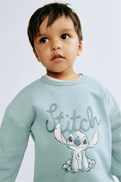 Толстовка с мотивом и матовой изнанкой 1293791001